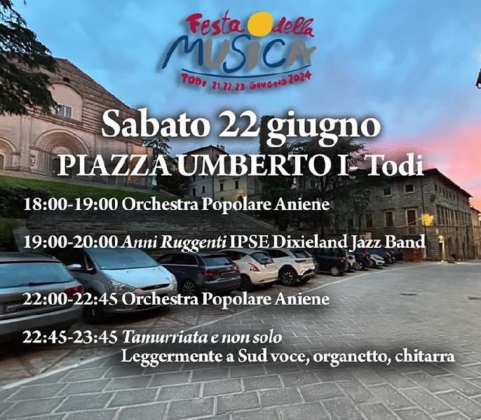 Sabato 22 Giugno L'Orchestra Popolare Aniene Si Esibirà Alla Festa ...