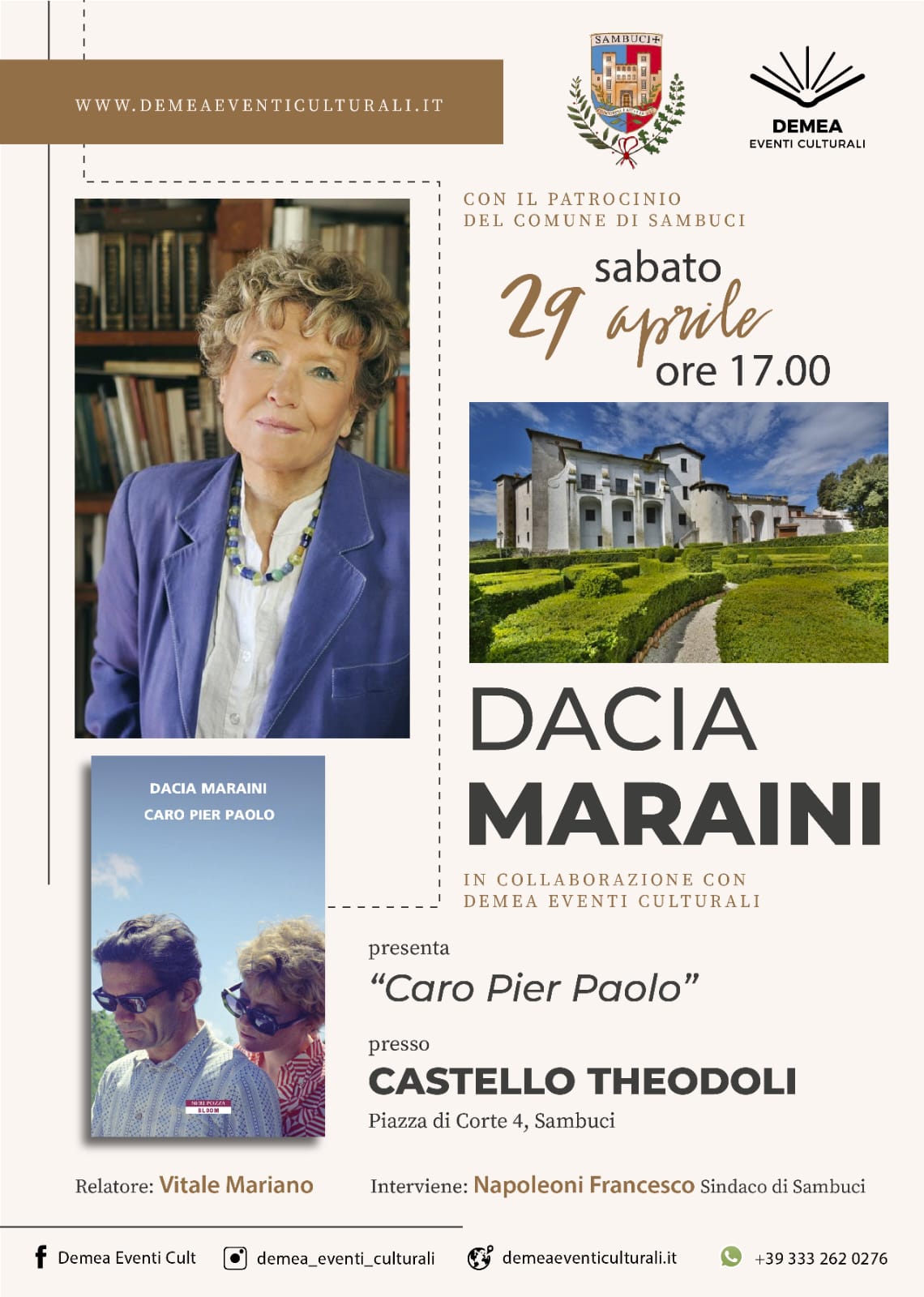 Caro Pier Paolo by Dacia Maraini